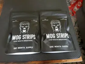Mog Strips 198715318777 New And Sealed - 2 Month Supply 60 Nasal Mouth