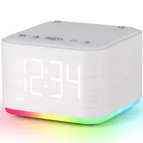 Mojikoo 768561057566 Sound Machine Alarm Clock For Bedroom 5w Stereo Bluetooth Speaker - 25 Sooth
