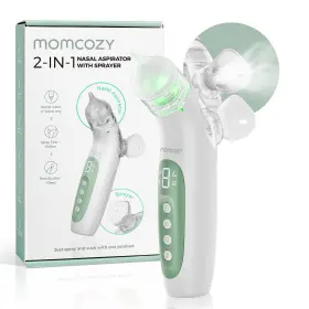 B0dsjgjbgz Momcozy Breezyclear 2-in-1 Electric Nasal Aspirator 65kpa Suction And Spray
