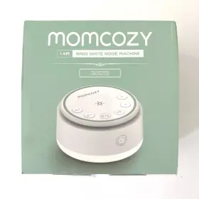 Wn03 Momcozy White Noise Sound Machine Touch Light With Timer Rechargeable Open Box