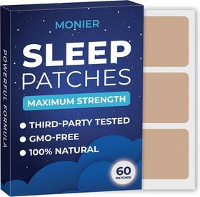 Monier 313057645682 Sleep Patches For Adults Extra Strength Easy-to-apply Patch