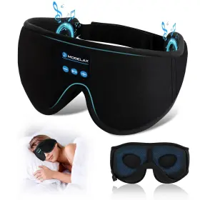 Morelax 797417170463 Sleep Mask With Bluetooth Headphones 3d Wireless Music Eye Fo