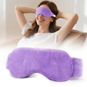Morliden 658370498851 Heated Eye Mask For Dry Eyes Warm Compress Blepharitis And Stye Purple