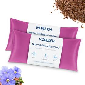 Morliden Md-yjyz-meihong Xyc -2p Lavender Eye Pillows For Relaxation Yoga 1 Count Pack Of 2 Rose Red