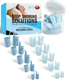Mqxunmi 313096424446 Anti Snoring Devices Soft Silicone Vents Different Sizes To Stop