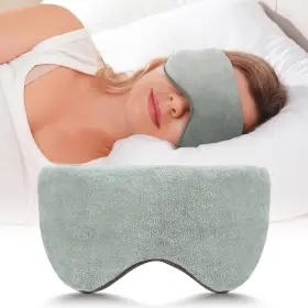 Mr. Sandman 760354284197 Weighted Eye Mask For Sleeping Blackout Sleep Reversible Cool