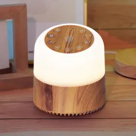 Wns-003 Mrscoz White Noise Machine With 32 Soothing Sounds 9 Colors Night Lights Auto-off