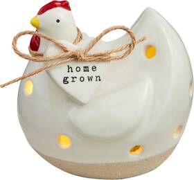Mud Pie 40030441 Chicken Sound Light Up Sitter 3 1/2 Inch X 2 3/4
