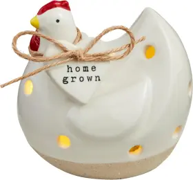 40030441 Mud Pie Chicken Sound Light Up Sitter 3 1/2 Inch X 2 3/4