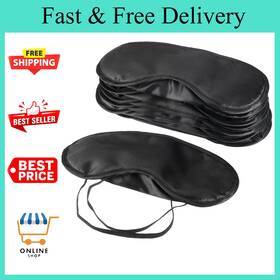 Mudder 445042535579 Blindfold Eye Mask Shade Cover For Sleeping With Nose Pad 10 Pack