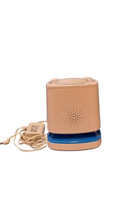 Munchkin Mk0083 White Noise Machine Night Light Beige Blue Works