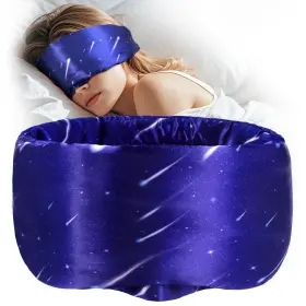 Gh05 Musicozy Mulberry Silk Sleep Mask Adjustable Strap Total Darkness