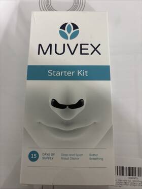 Muvex X004meiorr Starter Kit Nose Clip Pack Black 15 Days Of Supply Mpn