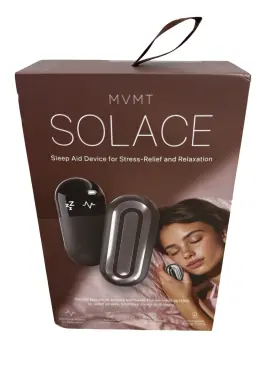 Mvmt 197960077866 Solace Sleep Aid Device For Stress Relief And Relaxation - Black New