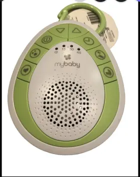 Myb-s110-amz Mybaby Soundspa On The Go Plays 4 Sounds Clip For Stroller Myb-s110