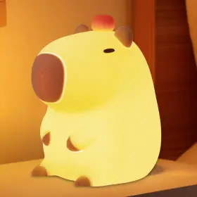 Kpbl-030501 Myratts Led Cute Capybara Night Light Dimmable Nursery Kawaii