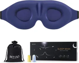 Sm012 Mzoo 313031336346 Sleep Eye Mask For Side Sleeper Men Women Zero Pressure 3d Sleeping Ma