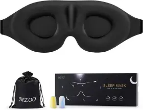 Sm010 Mzoo 313105133185 Sleep Eye Mask For Men Women Zero Pressure 3d Sleeping Light Bl