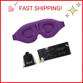 Mzoo 445032027046 Sleep Eye Mask For Men Women Zero Pressure 3d Sleeping 100% Ligh