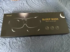 Mz00 Mzoo Sleep Mask Health 3d Comfy Contoured Unisex Purple New Sealed In Box