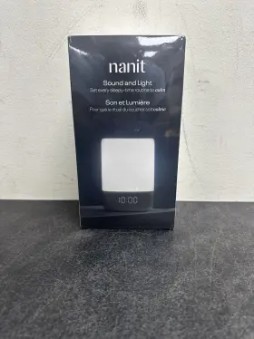 L101nw Nanit New In Box Sound And Light Smart Monitor Night Machine Apple Compatible