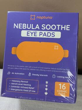 Naptuno B0cypcrlcx Lot Of 2 Nebula Soothe Eye Pads 16 Ct Lavender Warming Mask