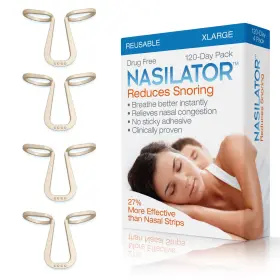 19380 Nasilator Made In Usa Anti-snoring Devices - Soft And Flexible Nasal Dilators Improve