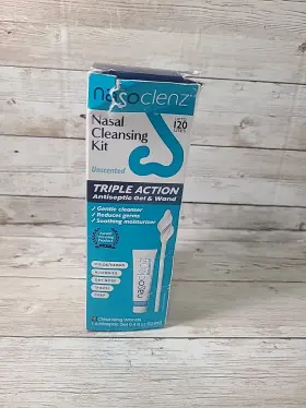 Nasoclenz 381900000117 Nasal Cleaning Kit Antiseptic Gel And Wand 15 Wands Exp 02/27
