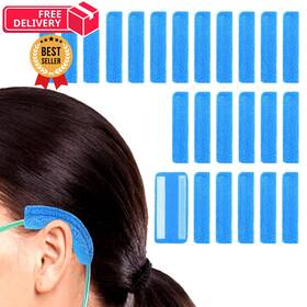 Nataku Ox-01 24 Pack Nasal Cannula Ear Cushions Soft Oxygen Blue