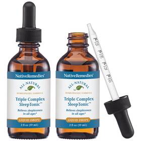 Native Remedies 374060-bc00440493 Triple Complex Sleep Tonic 2 Pack