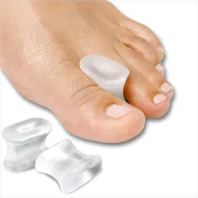 1126-m Natracure Gel Toe Spacers - Helps With Bunions Corns Blisters Pack Of 12