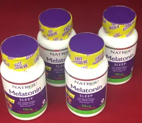 Natrol 047469071714 4 X 30 Melatonin Fast Disolve 10mg Ex 2/28/25 Sealed Free Shipping