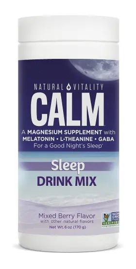 39520001 Natural Vitality Calm Specifics Calmful Sleep Mixed Berry Flavor 6 Ounces
