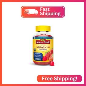 Nature Made Hl000176 Melatonin 5mg Adult Gummies 100% Drug Free Sleep Aid 70
