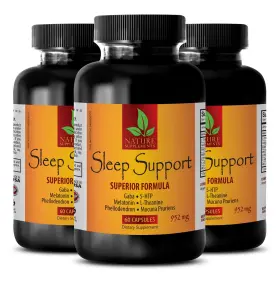 Nature Supplements 636376019171 Natural Energy For Women - Sleep Support Formula 952mg 3b Melatoni