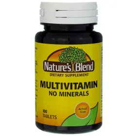 079854038248-4a Natures Blend 4 Pack Multivitamin No Minerals Tablets 100 Ct