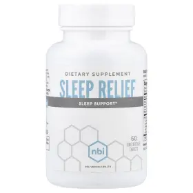 Nbe59338 Nbi Health Sleep Relief 60 Time-release Tablets