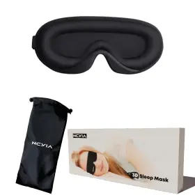 Nc Via 198715841268 Ncvia Sleep Eye Mask For Men Women 3d Sleeping With Adjustable Strap Zero