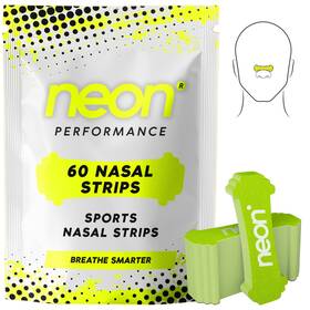 Neon Performance 718603644612 - Nasal Strips 60 Count Oil And Sweat Resistant Adhesive