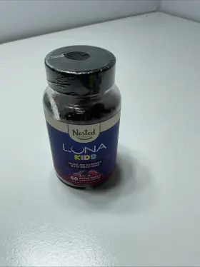 Tabletsex8 Nested Naturals Ndn00711 Luna Kids Gentle Sleep Supplement Tropical Berry 60 Chewable Tabletsex8/26