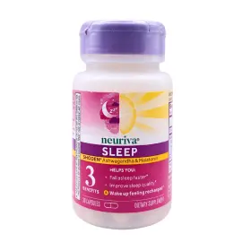 2249027 Neuriva Sleep Shoden Ashwagandha Melatonin Stress Anxiety Relief 30 Cap