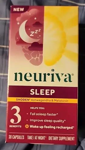Neuriva 647865996231 Sleep 30 Capsules New Sealed Exp 09/2025