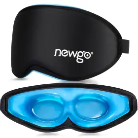 Newgo 445036012079 3d Cooling Sleep Mask Weighted Gel Eye For Sleeping Cold