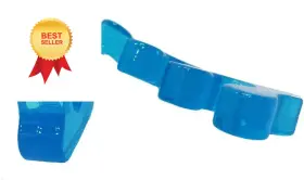 Ngt New Guide Steps 768111485252 One Pair Yoga Toes Blue Toe Stretcher And Separator Stop Foot Pain