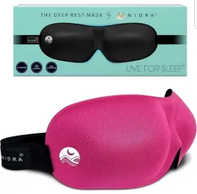 B0bvfv1n2d Nidra The Deep Rest Mask Men/women Sleeping Yoga Blackout Contoured No Pressure