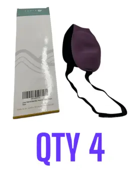 Bd11283 Nidra Qty 4 For Men Or Women Purple 3d Blackout Contoured Sleeping Mask