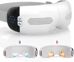 Fe-4601 No 673563424738 Eye Massager With Heat And Cooling Masks Hot Cold Theraphy