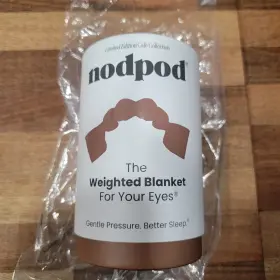 Nodpod 850073602157 Sleep Mask Weighted Blanket For Your Eyes Cafe Collection Mocha New