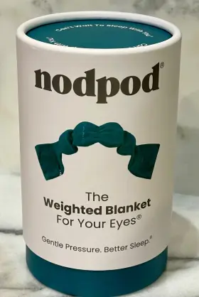 Nodpod 857465006555 New The Weighted Blanket For Your Eyes Sleep Mask Teal