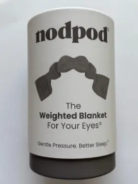86681000178 Nodpod Sleep Mask Weighted Blanket For Your Eyes Gray Color New Free Ship